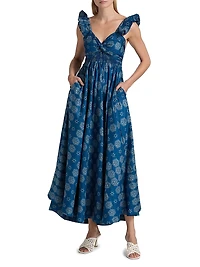 Ibukun Printed Midi-Dress