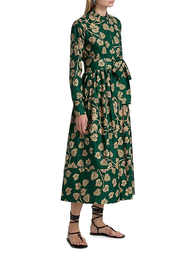 Olore Cotton Midi-Dress