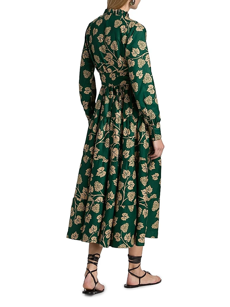 Olore Cotton Midi-Dress