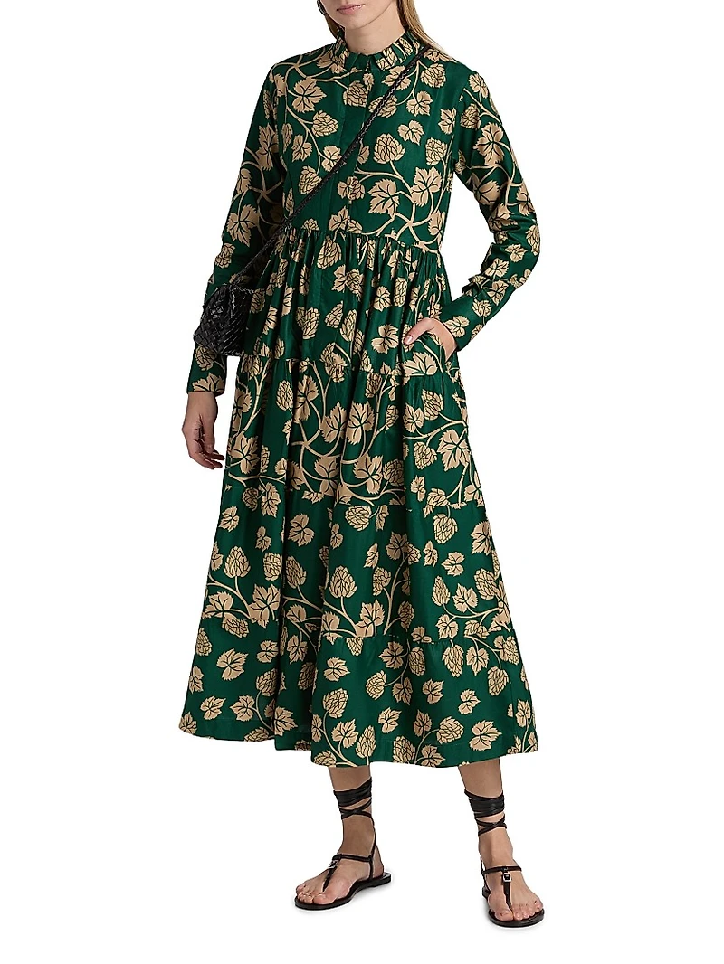 Olore Cotton Midi-Dress