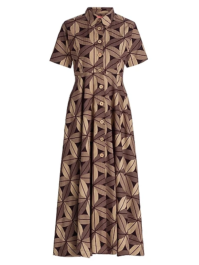 Feyi Cotton Midi-Dress