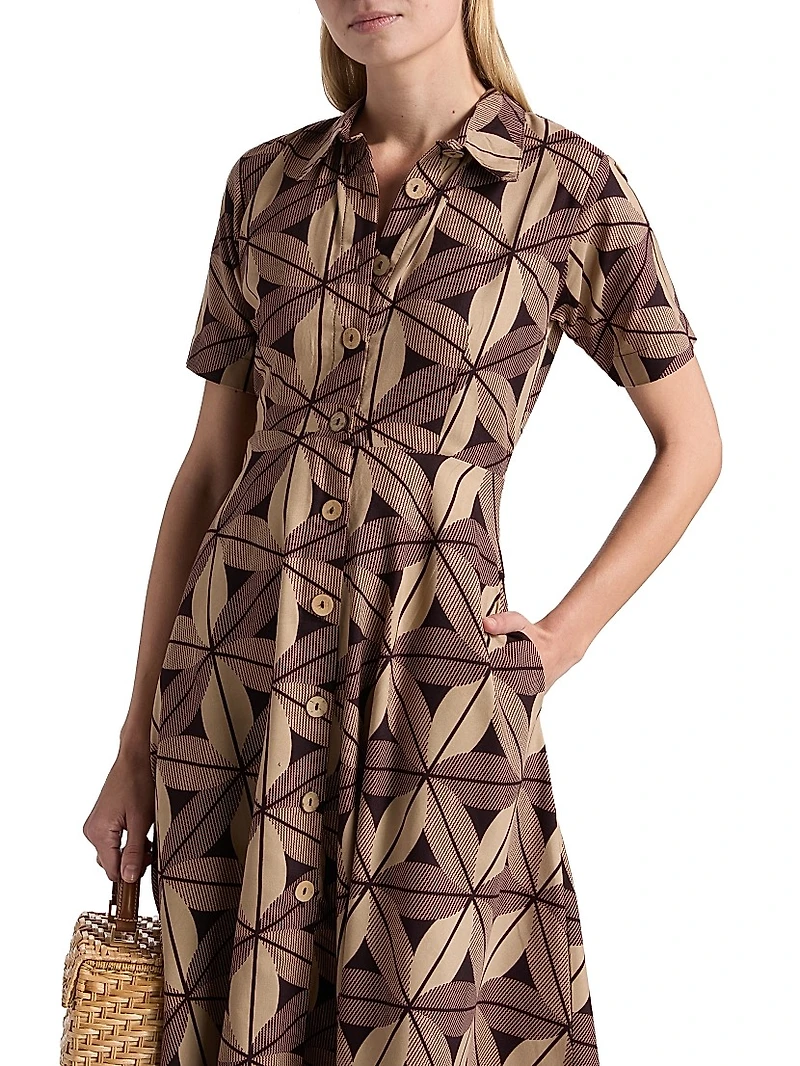 Feyi Cotton Midi-Dress