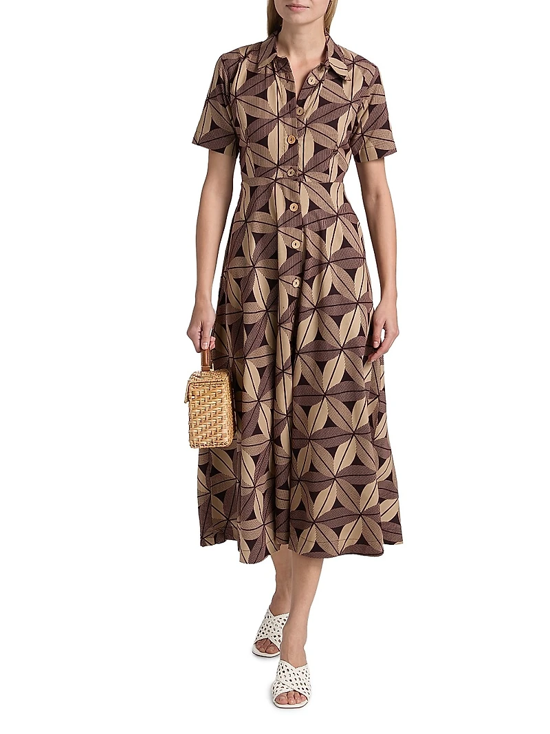 Feyi Cotton Midi-Dress
