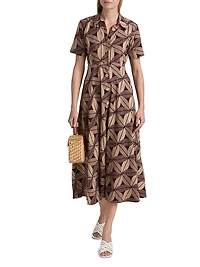 Feyi Cotton Midi-Dress