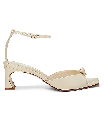 Clarita 60MM Leather Sandals