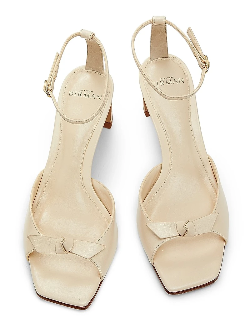 Clarita 60MM Leather Sandals