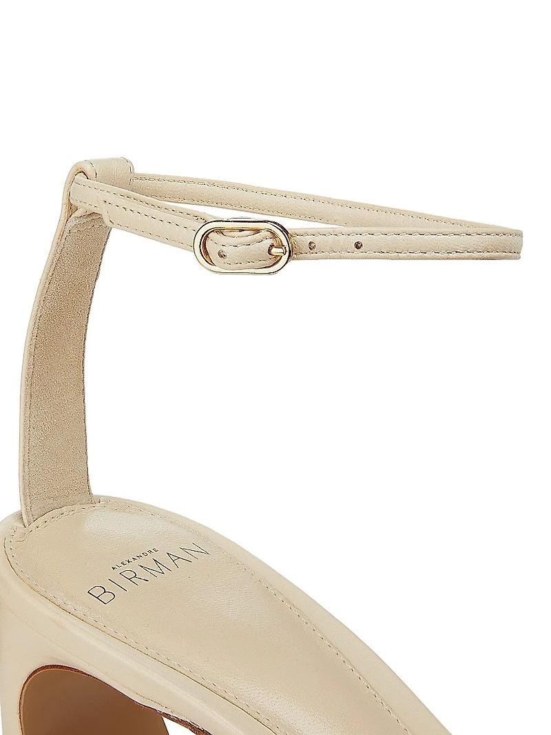 Clarita 60MM Leather Sandals