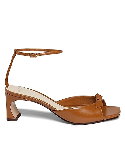 Clarita 60MM Leather Sandals