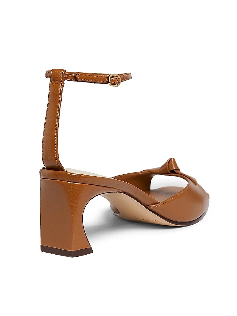 Clarita 60MM Leather Sandals