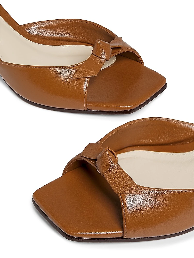 Clarita 60MM Leather Sandals