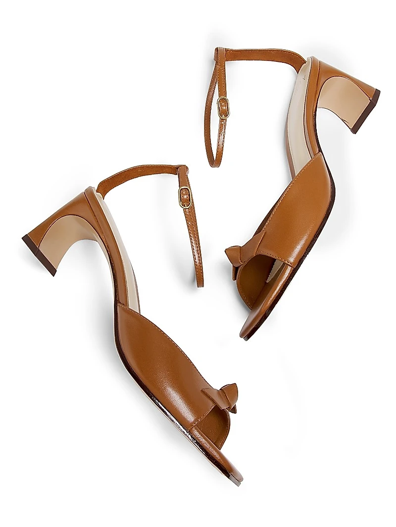 Clarita 60MM Leather Sandals