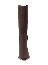 Victoria Saddle 60MM Suede Boots