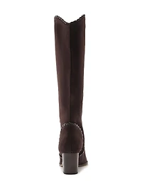 Victoria Saddle 60MM Suede Boots