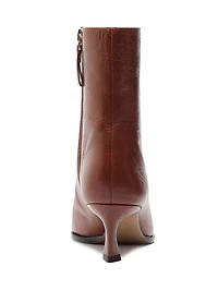 Myra 50MM Leather Ankle Boots