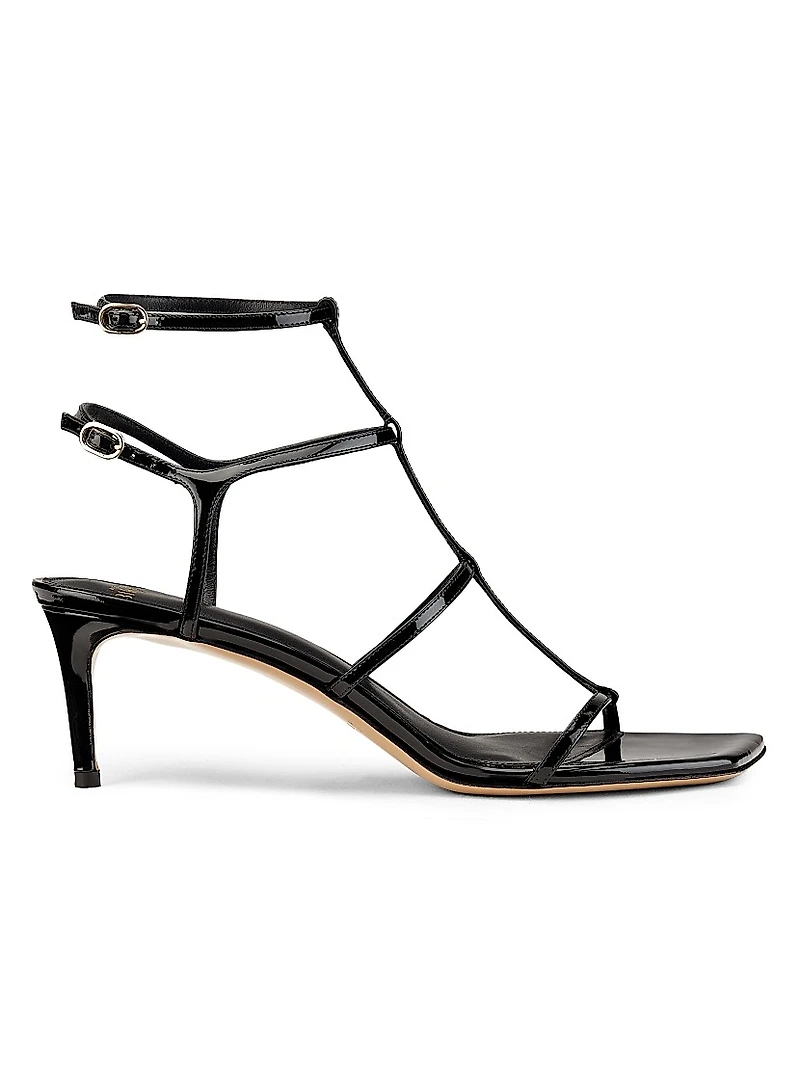 Amanda 60MM Patent Leather Strappy Sandals