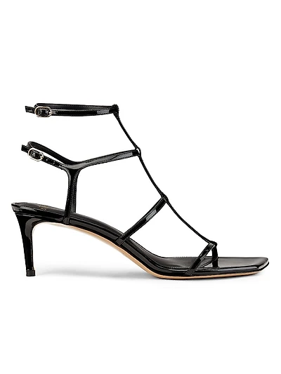 Amanda 60MM Patent Leather Strappy Sandals