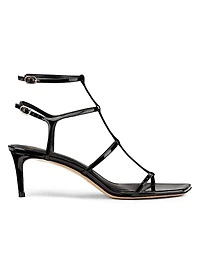 Amanda 60MM Patent Leather Strappy Sandals