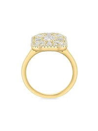 14K Yellow Gold & 1.35 TCW Lab-Grown Diamond Ring