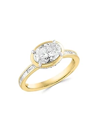 14K Yellow Gold & 1.95 TCW Lab-Grown Diamond Ring
