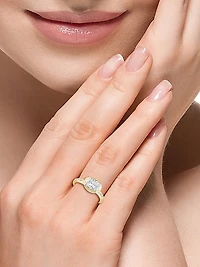 14K Yellow Gold & 1.95 TCW Lab-Grown Diamond Ring