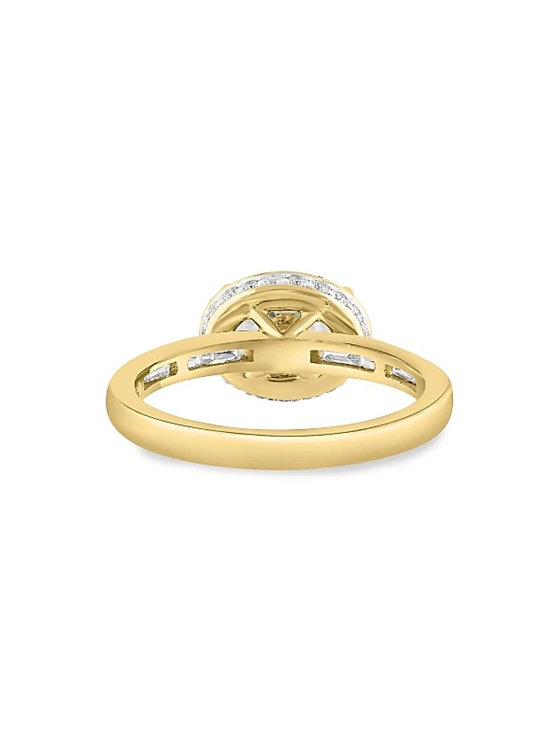 14K Yellow Gold & 1.95 TCW Lab-Grown Diamond Ring