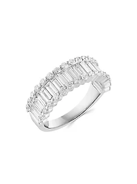 14K White Gold & 2.24 TCW Lab-Grown Diamond Ring