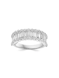 14K White Gold & 2.24 TCW Lab-Grown Diamond Ring