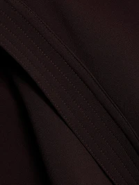 Angie Wrap-Front Midi-Dress