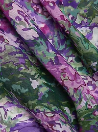 Floral Sash Midi Shirtdress