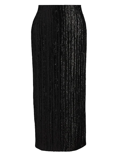 Sequined Pencil Skirt