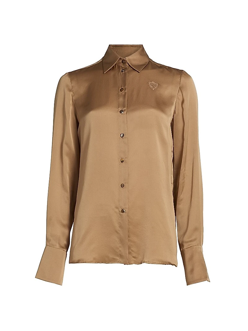 Hypnotic Silk Satin Shirt