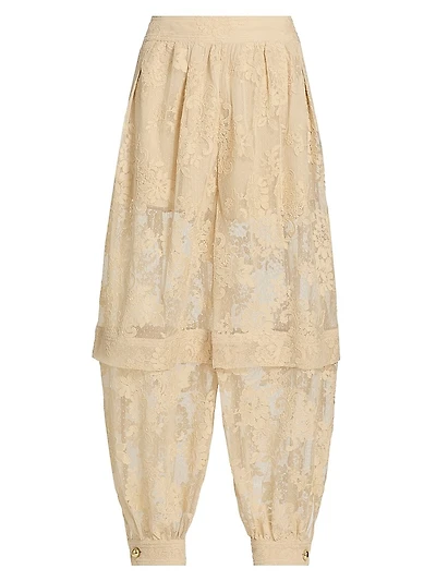 Hypnotic Lace Harem Pants