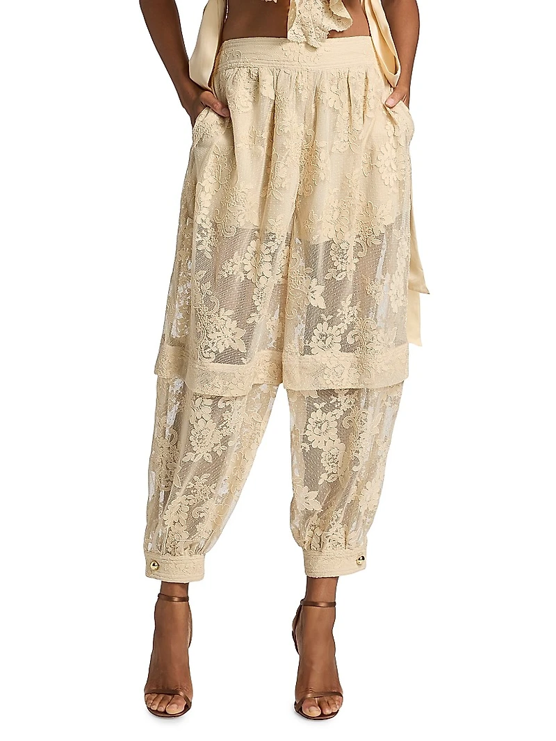 Hypnotic Lace Harem Pants