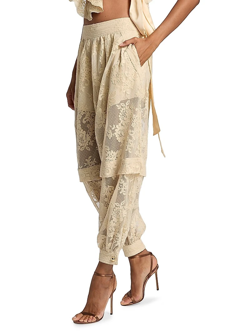 Hypnotic Lace Harem Pants