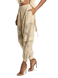 Hypnotic Lace Harem Pants