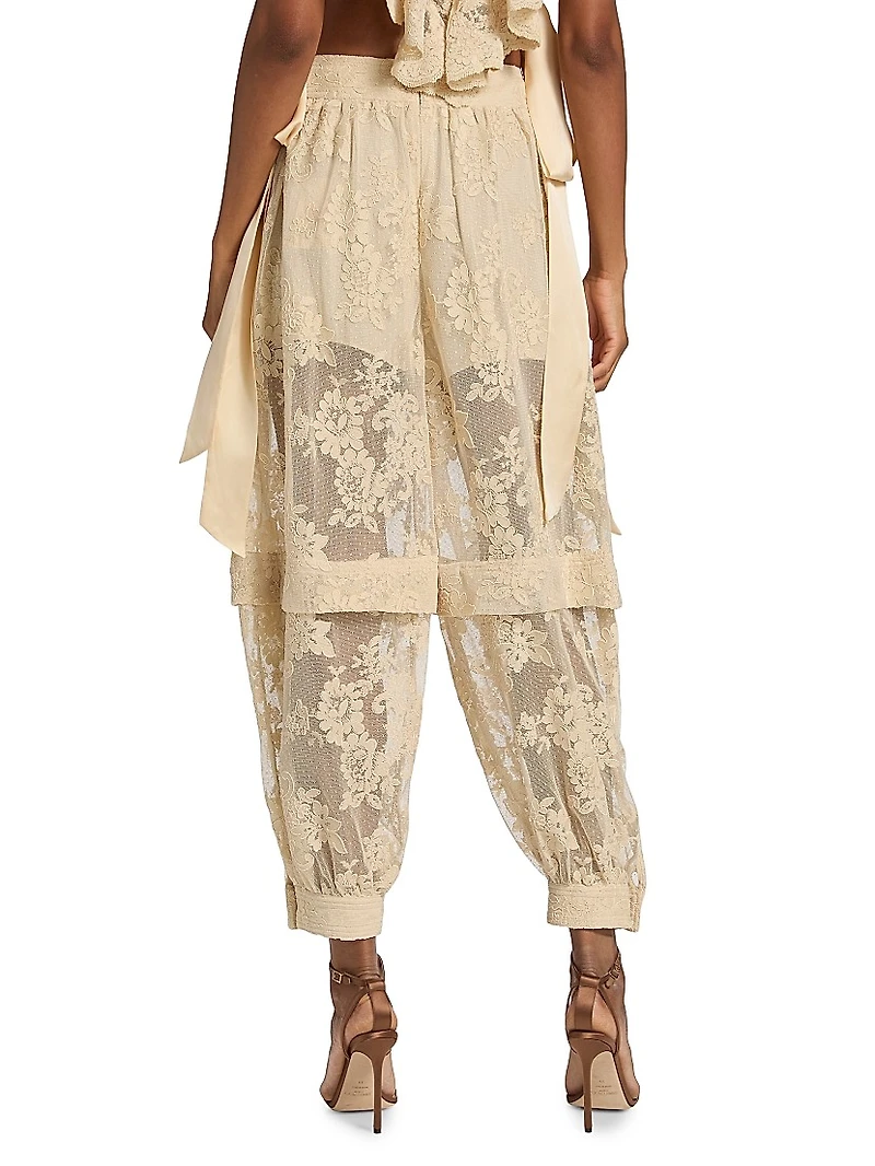 Hypnotic Lace Harem Pants