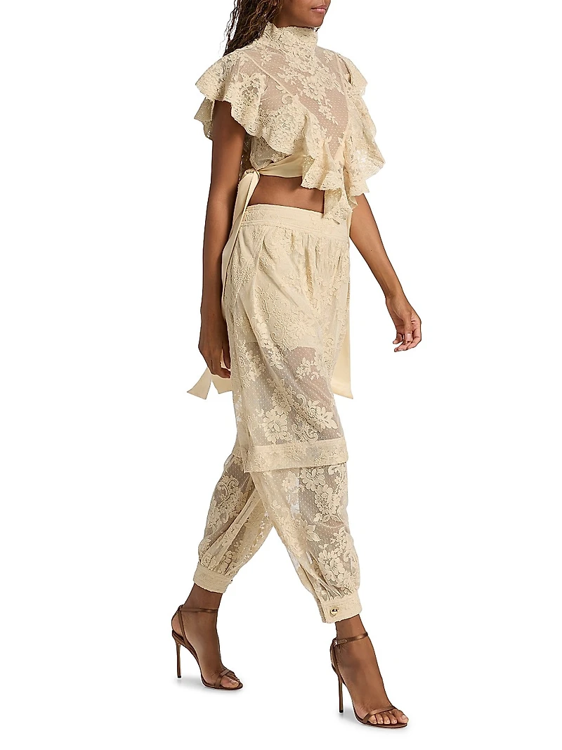 Hypnotic Lace Harem Pants