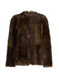 Hypnotic Tip Shearling Jacket