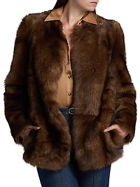 Hypnotic Tip Shearling Jacket