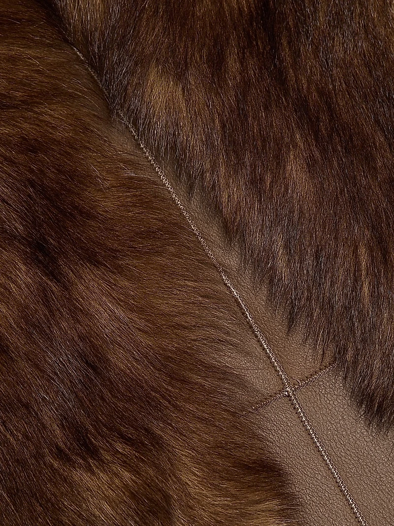 Hypnotic Tip Shearling Jacket