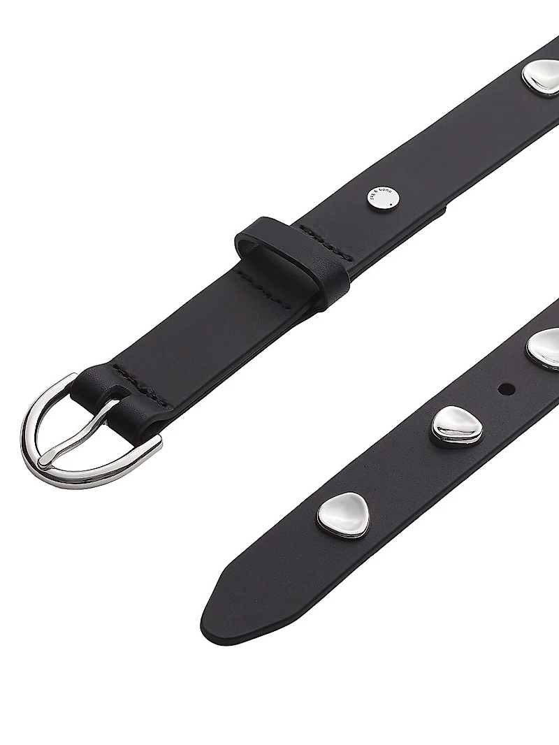 Brynn Studded Leather Belt