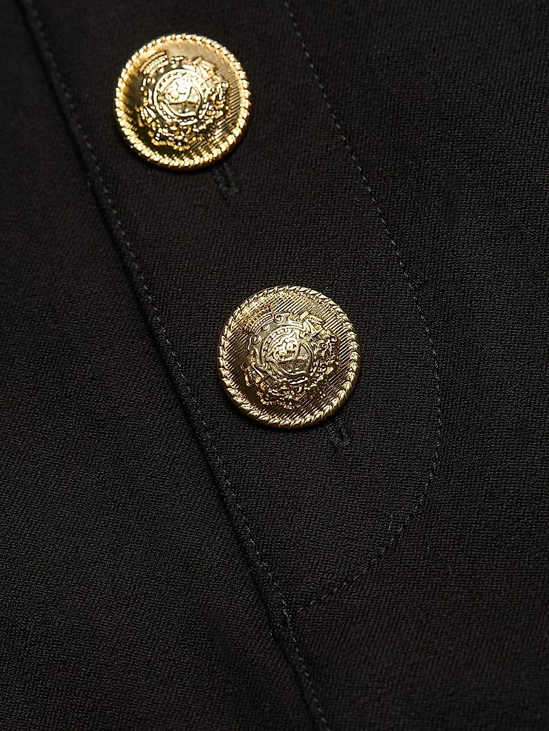 Reyna Stretch Crepe Miniskirt