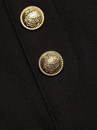 Reyna Stretch Crepe Miniskirt