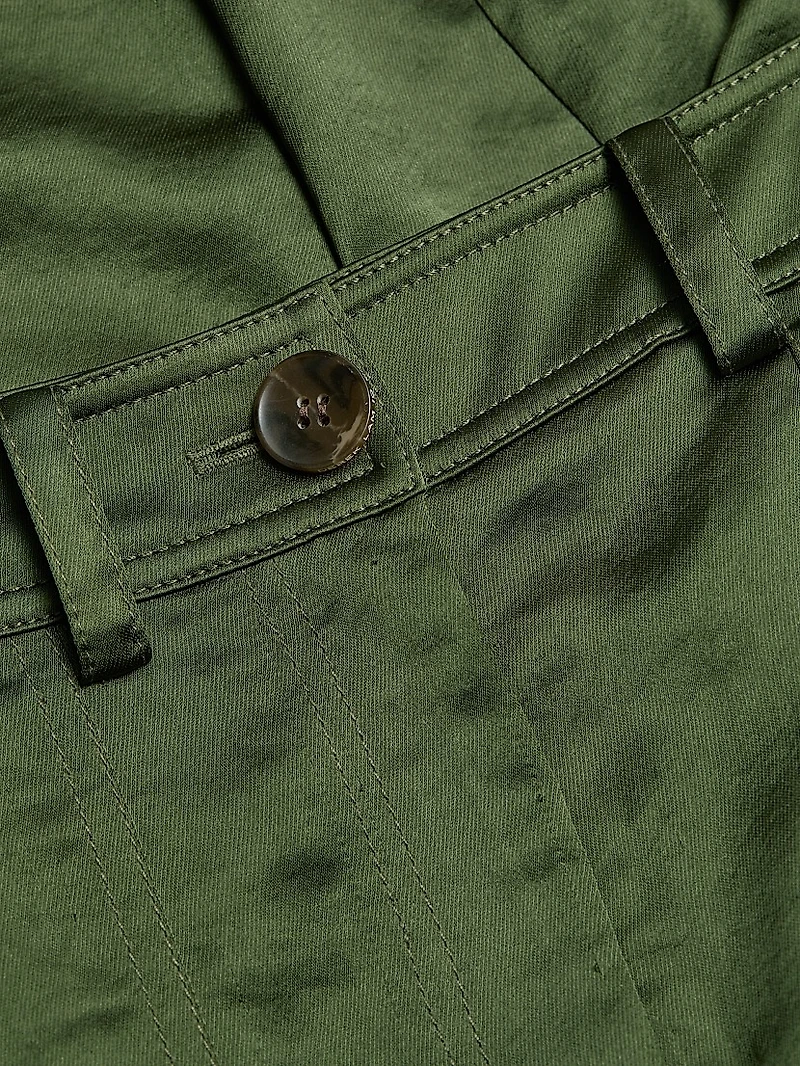 Elian Satin Twill Cargo Pants