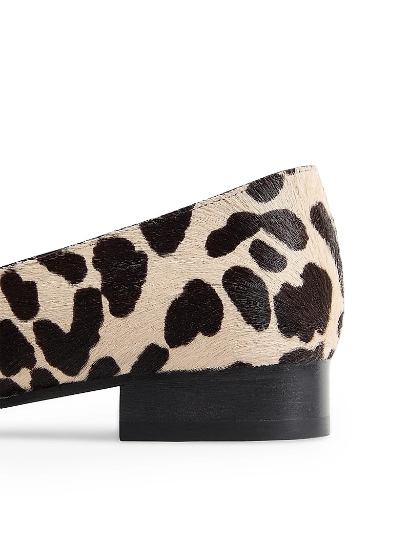 Valet Du Roi 25MM Ballerinas Pony-Effect Calfskin