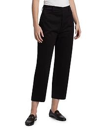 The Waist Tape Straight Trousers
