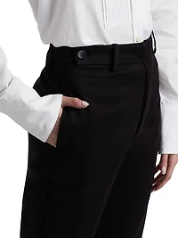 The Waist Tape Straight Trousers