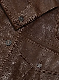 Anorak Leather Jacket