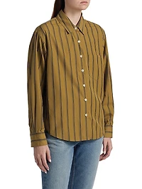 The Weekend Striped Cotton Shirt