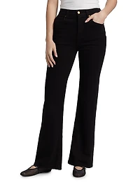 The Crease Relaxed-Flare Jeans